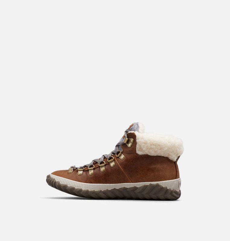 Womens Snow Boots Brown - Sorel Out N About™ Plus Conquest Low - 203785-WFT